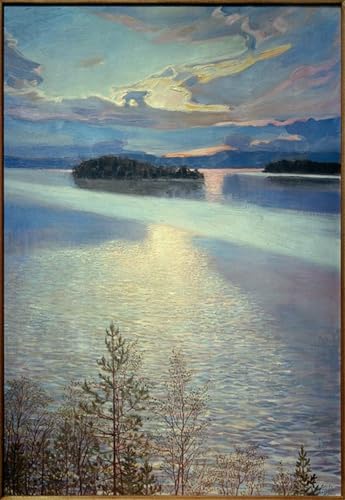 Cuadro de Seeblick por Gallen Kallela ideal para decorar un salón moderno con elegancia de 60x90cm
