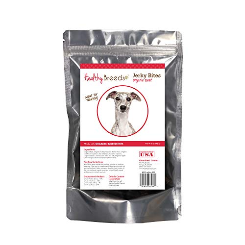 Healthy Breeds Whippet Jerky Bites Beef Recipe Dog Treats 5 oz