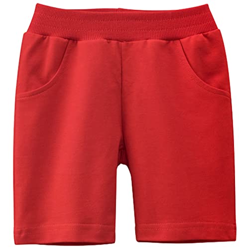 Bermudas pour garçon lot de 3 shorts pull-on en coton uni - 6