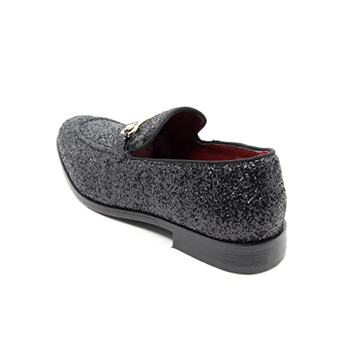 Image of Men's Velvet Designer Classic Dress Tuxedo Smoking Slipper Loafers Slip On Shoes SM-56