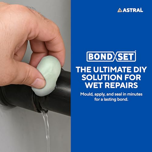 Image of Sanitary Under Water, 60g x 6 Pack| Fast-Setting Waterproof Epoxy Putty for Wet, Damp & Underwater Repairs | 5-10 Minute Setting | Strong Bond for Pipes, Tanks & Surfaces