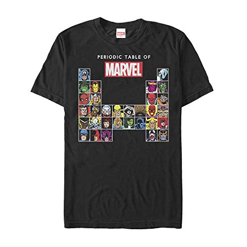 T-shirt Marvel homme pour un look geek décontracté en taille S