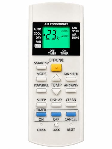 Image of Upix Compatible for Panasonic AC Remote No. 29G | with Backlight | Exact Match Required