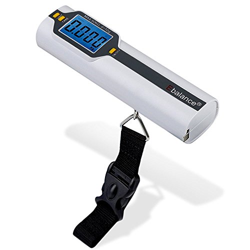 Bilancia Portatile ProDigital 40 Kg, Pesa Valigie E Pesca, Display LCD, Colori Assortiti
