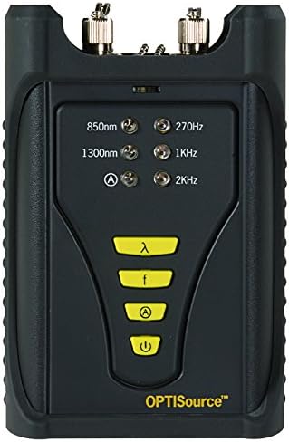 Hobbes Optisource – 1300 nm Multimode Fibre Optic Tester 850 with Replaceable FC/SC/ST adapter