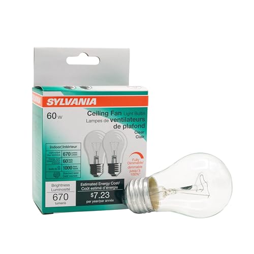 Sylvania 11007 60A15/CL/FAN/RP 120V