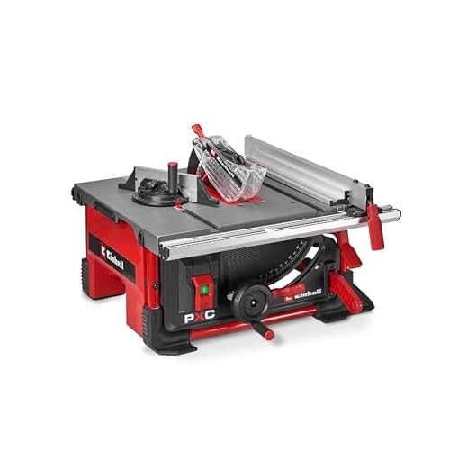 Einhell Akku-Tischkreissäge TE-TS 36/8 T Li-Solo Power X-Change (36 V, 70 mm Schnitthöhe, Ø 210 mm Sägeblatt, Tischverbreiterung, Parallelanschlag, inkl. Sägeblatt, ohne Akku)