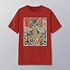 Generisch Unisex Graphic Print T-Shirt - A Soft, Comfortable Casual T-Shirt with Fashionable Design for Everyday Wear, red, XL #2