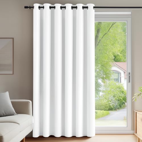 Deconovo Blackout Curtains for Bedroom 84 Inch Long, Living Room 1 Panel