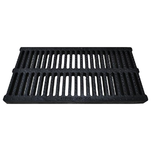 Grilles de vidange extérieures pour sécuriser la terrasse et l'allée de garage