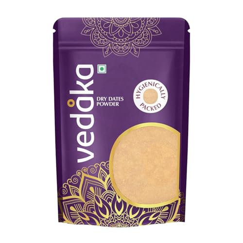 Image of Amazon Brand - Vedaka Dry Date Powder | 250 g | Natural | 365 Days Shelf Life | Dry Date Powder Without Sugar | Vegetarian
