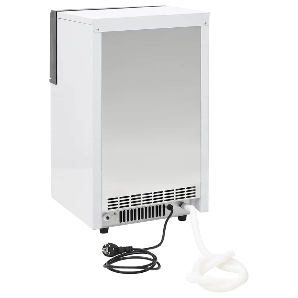 vidaXL Macchina per Il Ghiaccio da Nera 45 kg/24 h, Macchina Automatica Ghiaccio, Macchine Feste, cubetti Ghiaccio, Macchine Ghiaccio