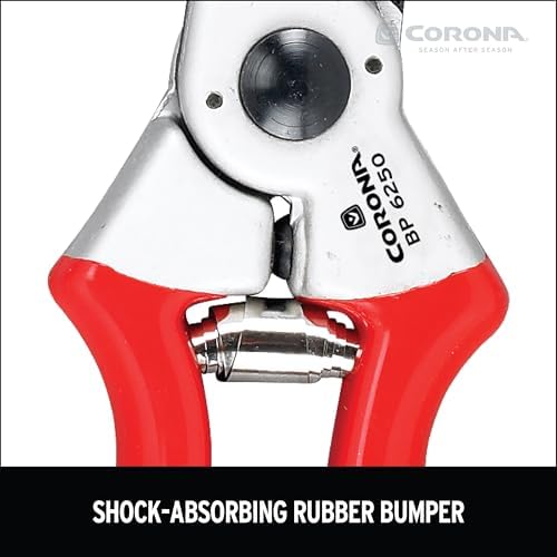 Corona Tools Bypass Pruner – Forged Steel 1″ Capacity Hand Pruning Garden Shears with Lightweight Aluminum Handles - Thumbnail 2