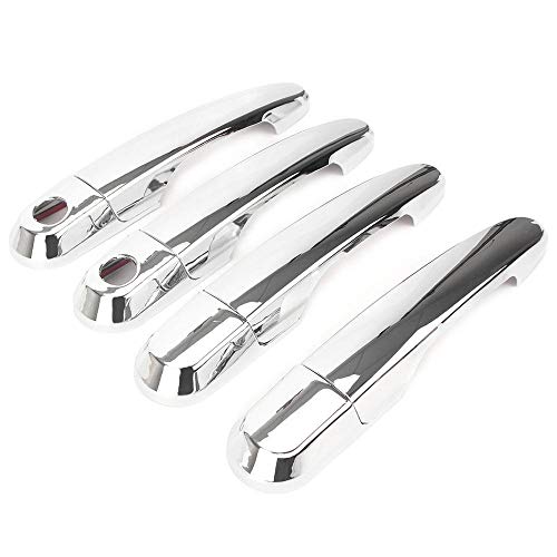 Three T 4x automóvil Manija de puerta cubrir Manija de puerta cubrir Tirador de puerta exterior Ajuste de carenado Para Accent 2006-2010