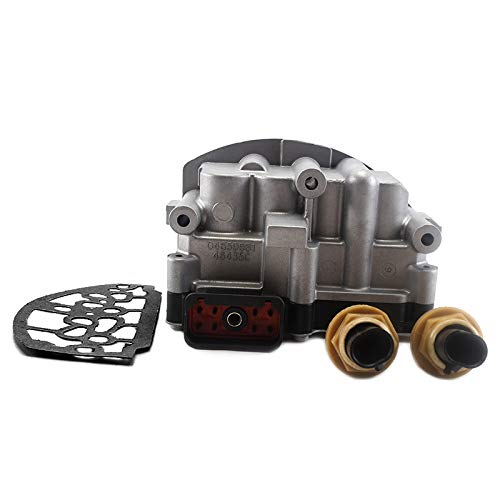 21380 5140429AA 5015646AC A604 41TE Shift Solenoid Block Assembly Input Output Speed Sensors Service Kit with Gasket 140429AA 41TE Transmission
