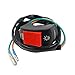 iWonow Motorcycle 7 / 8 Inch Universal Handlebar Mounting Switch DC 12V for Motorbike Fog Lamp Head Light Electrical System