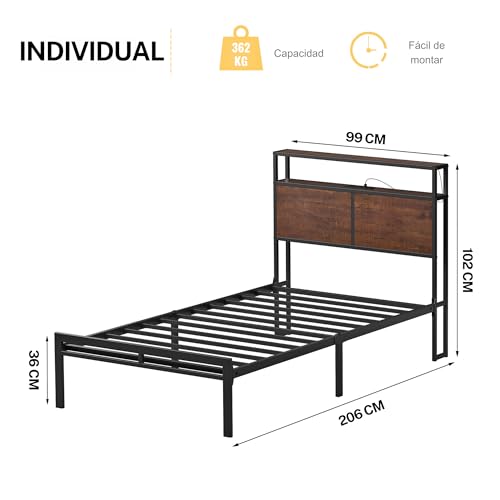 Encuentra la mejor selección de Base para cama individual del mes. 29 Imagen adicional