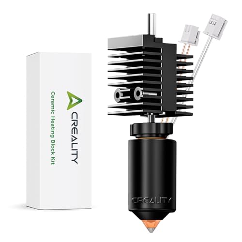 Image of Creality Official K2 Pro Ceramic Heating Block Hotend Kit, Upgraded Larger Cavity, with Quick-swap Nozzle Kit, Supports 350C High Temperature Extruder Hotend Kit for 3D Printers K2 Pro Combo