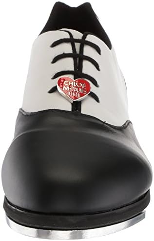 Bloch womens Chloé and Maud Dance Shoe, Black/White, 8.5 Medium US | Image 1