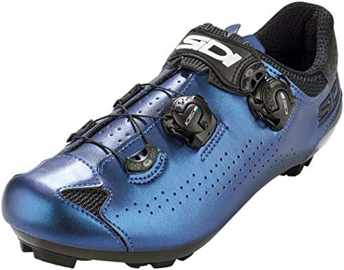 Sidi Chaussures MTB Eagle 10, Basket Mixte, Bleu, 43 EU