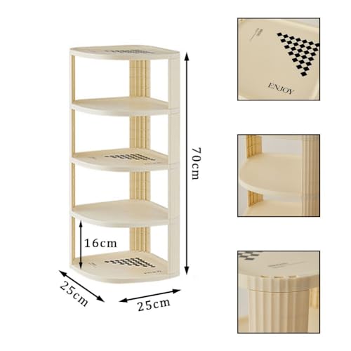 Solution placard encombré avec l'étagère à chaussures multicouche verticale et empilable