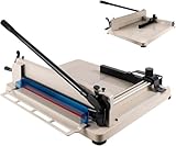 17" A3 Paper Cutter, Heavy Duty Office Paper Cutter, 400 Sheets, with Sharp High Speed Steel Blade & Secure Lock, for Cardstock, Cardboard, Crafts