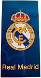 Marca: Real Madrid CF Real Madrid RM171103. Toalla de baño y Playa de Algodón 100% de 70x140 cm. Licencia Oficial.