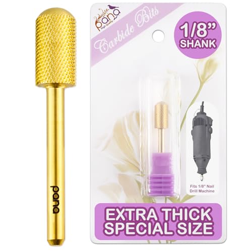 PANA punta para taladro de uñas 1/8" especial lisa miniatura 1