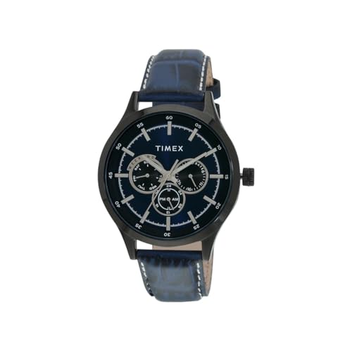 Image of TIMEX Analog Watch for Men with Round Dial & Water Resistant Man's Wrist Watches