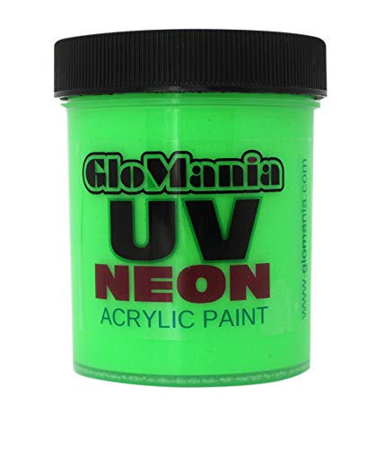 Green Uv Black Light 1Oz, Neon, Rave, Fluorescent, Acrylic Paint #TOP30