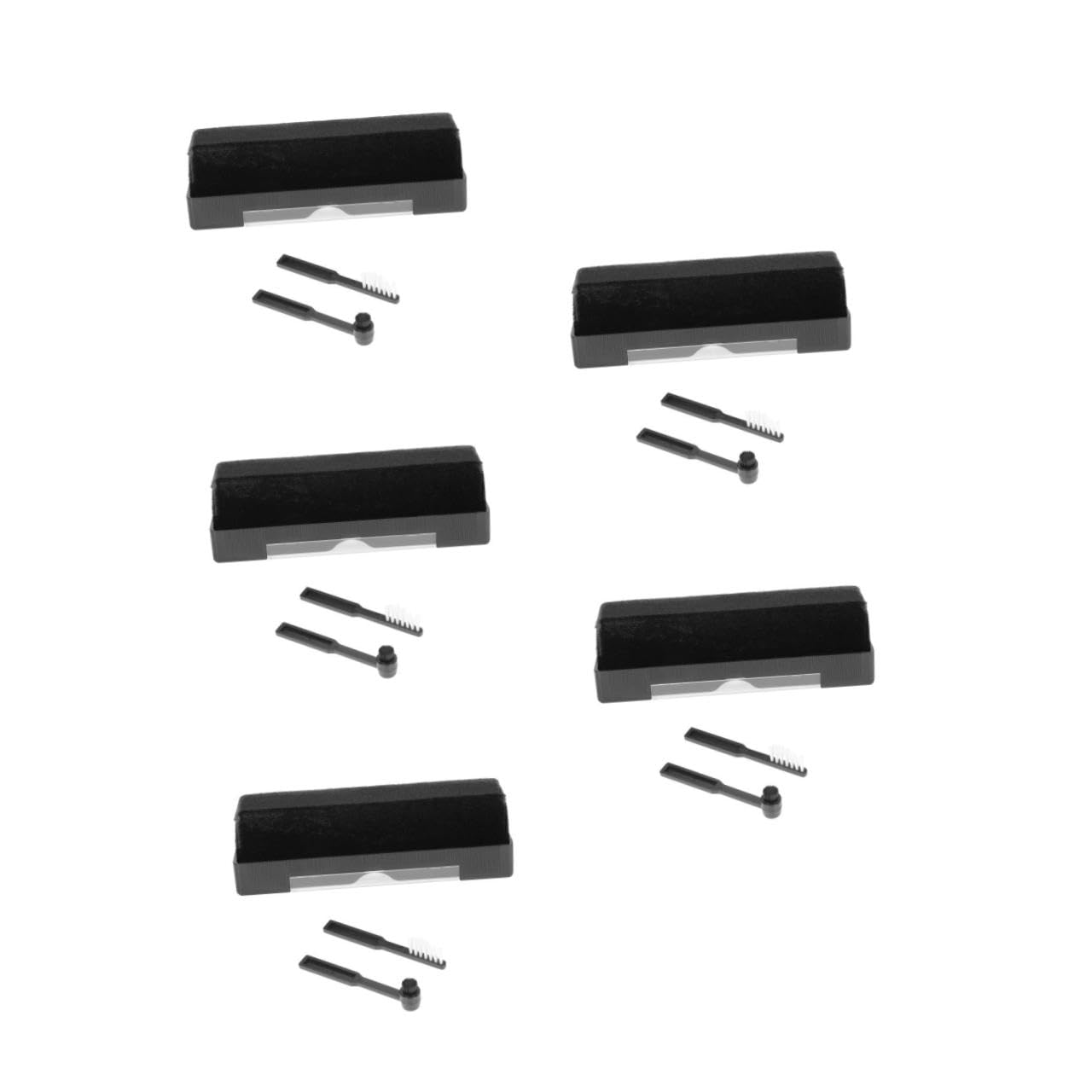 Housoutil 5 Set Di Spazzole Per La Pulizia Dei Dischi in Vinile - Spazzola Antistatica in Fibra Di Vinile E Antipolvere Per Kit Di Pulizia Dei Dischi in Vinile