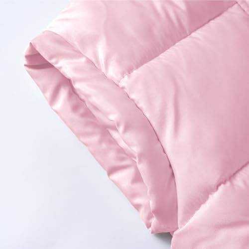 Songling Boys Girls Puffer Vest Stand Collar Full Zip Sleeveless Bubble Puffy Jacket Quilted Padded Warm Coat Outwear3