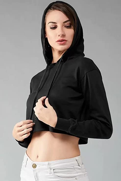 Image of Crop Hoodie for Women