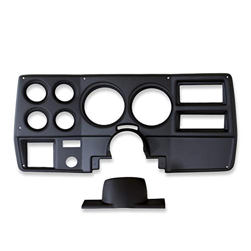 Auto Meter 7027 Complete Dash 6 Gauge Kit For Chevy Truck/Suburban 1973-1983, Tach/Mph/Fuel/Oilp/Wtmp/Volt, American Muscle #TOP7