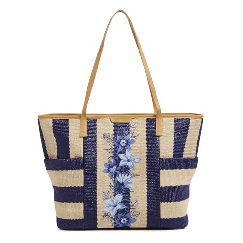 Vera Bradley Women's Straw Tote Bag