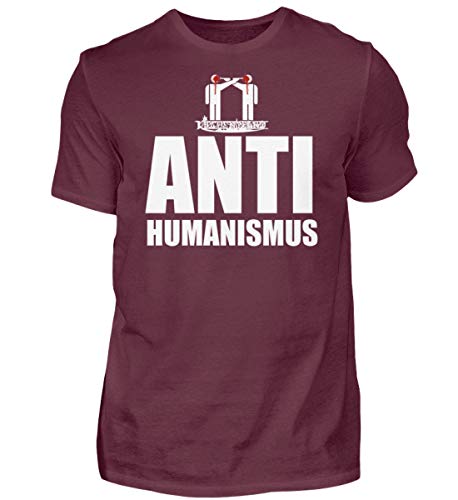 T-shirt anti-humanisme Kirchenbrand rouge : affirmez votre anticonformisme