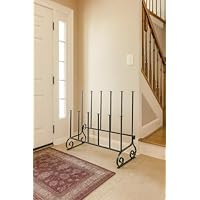 Hombella Wellington Boot Rack Stand – Stainless Steel Walking Boot Holder – Indoor & Outdoor Shoe Storage – Holds 6 Pairs of Wellies, Walking Boots or Shoes – Waterproof Shoe Stand