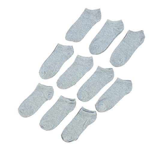 Image of b.o.c. Performance No Show Ankle Socks Size 9-11, 10 Pack