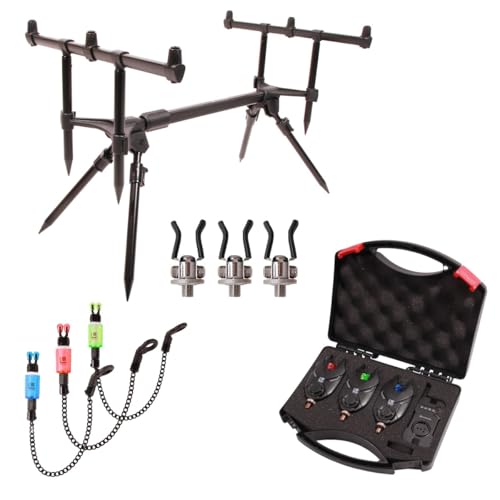 Ultimate Set Completo di Poggiacanne | Kit carpfishing