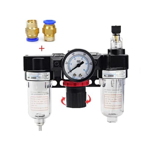 Régulateur de pression AC2000-02 1/4" avec filtres eau et déshumidification - 3