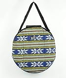 einstellbarer Trageriemen und feste Trageschlaufe / Größe: Ø 40 cm, Höhe ca. 7-8 cm