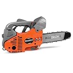 BOUDECH® RAGAJI 25 - MOTOSEGA DA POTATURA 25CC 1.2HP A BENZINA CON BARRA 10'' E CATENA PREMIUM A 40 MAGLIE SUPERAFFILATA - CERTIFICATA CE