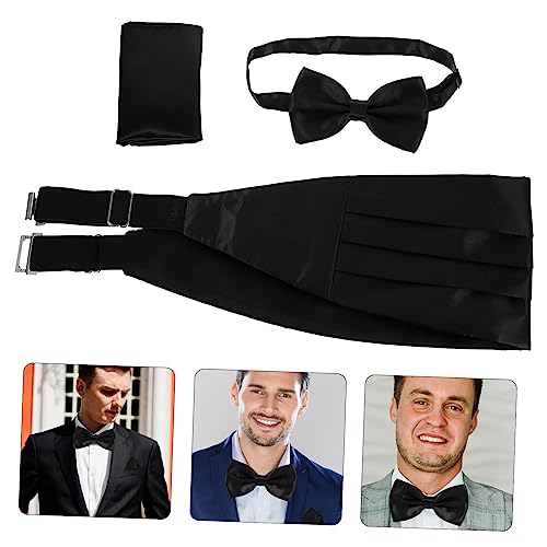 Pañuelo para Hombre Moda Corbata de Moño miniatura 6