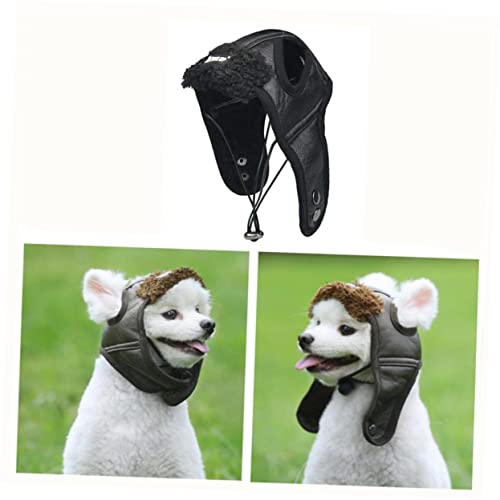 Gorro creativo negro para mascotas talla M miniatura 4