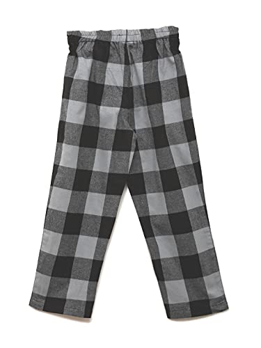 Image of Under Fourteen Boys Cotton Night Suit Set | Soft Breathable 2Pcs Sleepwear /Nightwear /Sleepsuit /Loungewear Co-Ord | Checks Top & Pyjama | Elastic Waist & Pockets | Multicolor Pajama Party & Gifting Set