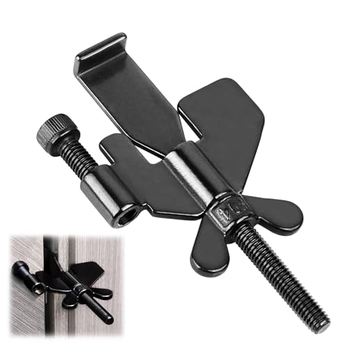 How to put a lock on a door without drilling How to put a lock on a door without drilling