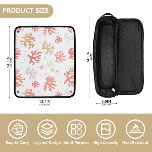 Organizador de herramientas para cabello 2 en 1 con tapete resistente al calor miniatura 4