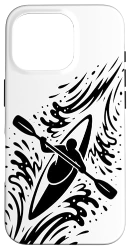 Kayak Canoes-Boat Kayaking, JbN tBbVO JbN V[JbN ނ JbN X}zP[X iPhone 16 Pro p