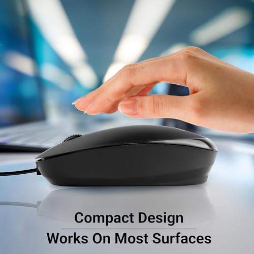 Zebronics Zeb-Power Wired USB Mouse, 3-Button, 1200 DPI Optical Sensor, Plug & Play, for Windows/Mac - Image 8