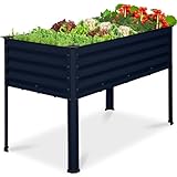 Best Choice Products 48x24x30in Galvanized Raised...